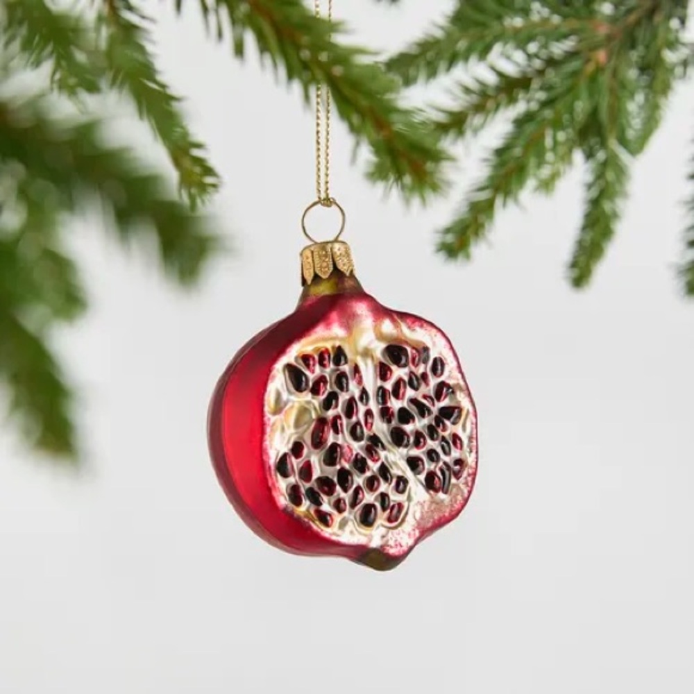 Anthropologie Pomegranate Ornament - Thumbnail 2